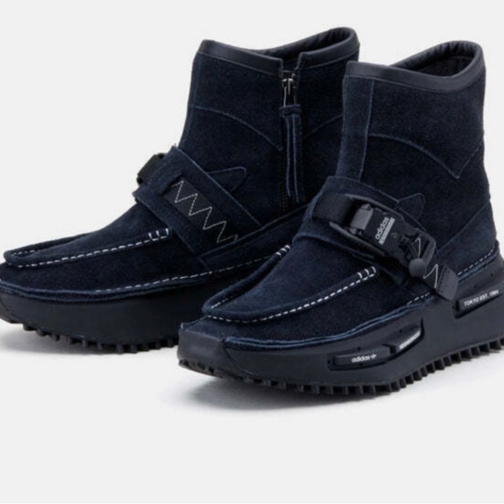 Neighborhood ×Adidas NMD S1 boots ´Core black´ Shoes